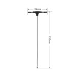 Foxeer ELRS 2.4GHz Long/Short Antenna 915M/868MHz T-Shaped Antenna Parts for  Drone Racing Drone Accessories
